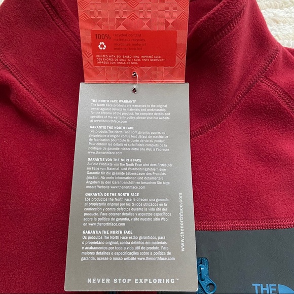 NWT North Face men’s TKA 100 Trinity fleece jacket - Picture 8 of 12
